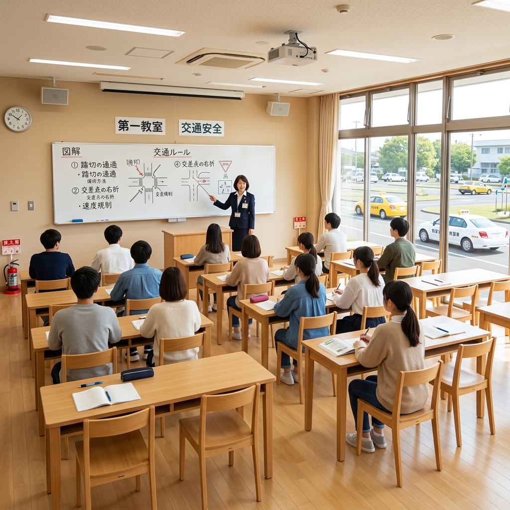 清潔感のある明るい教室
